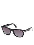 Tom Ford Kendel Sunglasses, Black, Men