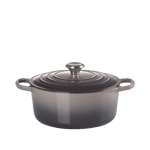 Le Creuset Rund gryta gjutjärn 26cm Flint Grå