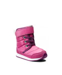 Reebok Snow Prime Lace-Up Pink Smooth Leather Girls Boots BS7779 Leather (archived) - Size UK 12.5 Kids