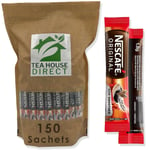 Nescafe Original Premium Instant Coffee Full and Bold Flavour 150 Sachets