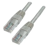 Aptii CAT 6 Network Cable. Ethernet LAN 10/100/1000 Gigabit Patch Lead Grey 10m