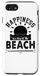 iPhone SE (2020) / 7 / 8 Happiness Is A Day At The Beach - Funny Summer Case