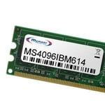 Memory Solution ms4096ibm614 4 GB Module de clé (4 Go, pC/Serveur, IBM Lenovo ThinkCentre M92/m92p)