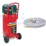 Mecafer 425090 Compresseur 50 L 2 hp fifty mecafer & FERM Tuyau à air 10m - avec connexion rapide - pour compresseur