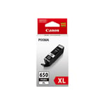Canon PGI650XLBK Ink Cartridge Black - Yield 620 pages for Canon PIXMA MG5460, MG6360, MX726, MX926, iP7260 Printer