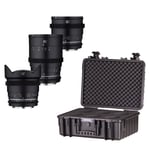 Samyang VDSLR MK2 3-Lens Kit (14mm/35mm/85mm) for Canon RF