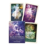 YANGDIAN tarot toy 52 Sheets Black Moon Astrology Tarot Cards Family Holiday Party Playing Cards English Tarot Game Cards Board Games Set