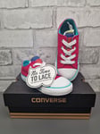Converse MT party  Size 10 Junior, pink, Blue Blush, New In Box
