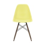 Vitra Eames Plastic Side Chair RE DSW stol 92 citron-dark maple