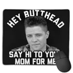 Back to The Future Hey Butthead Biff Customized Designs Non-Slip Rubber Base Gaming Mouse Pads for Mac,22cm×18cm， Pc, Computers. Ideal for Working Or Game