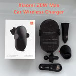 20W Chargeur voiture - Xiaomi – chargeur de voiture sans fil Mi 20W-10W Max Qi, capteur infrarouge Intelligen