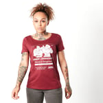 Teenage Mutant Ninja Turtles Bebop And Rocksteady Women's T-Shirt - Burgundy - XS - Burgundy