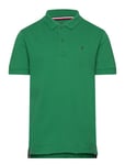 Flag Polo S/S Green Tommy Hilfiger