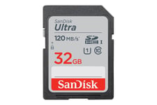 SanDisk Ultra - flash-minneskort - 32 GB - SDHC UHS-I
