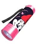 Disney Mimmi Pigg - LED-ficklampa 9 cm Rosa