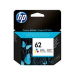 Hewlett Packard HP 62 Tri-color Ink Cartridge - Original - Encre à pigments - Cyan - Magenta - Jaune - HP - ENVY 5640 e-AiO - ENVY 7640 e-AiO