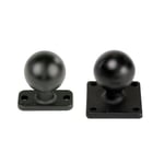 Fäste RAM Mounts Ball Base, Storlek C, 1 x 2 (25 x 50 mm)