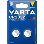 Batteri Varta Lithium CR2032 3V 2 pk