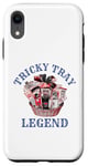 Coque pour iPhone XR Funny Tricky Tray Legend Raffle Ticket Panier Bingo Night