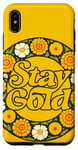 Coque pour iPhone XS Max Stay Gold Marigold Art Marigolds