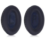 kwmobile Replacement Ear Pads Compatible with Bose Quietcomfort 35 / QC35 wireless II - Earpads Set for Headphones - Dark Blue