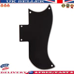 Scratch Plate PickGuard  for Gibson SG Style Electric Guitars (Black） 