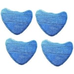 Cleaning Pads for VAX S2 S2S S2ST Microfibre Hard Floor Pro Steam Cleaner Mop x4