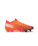 Puma Ultra 1.1 FG/AG Lace-Up Orange Synthetic Mens Football Boots 106044 01 - Size UK 3