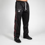 Gorilla Wear Functional Mesh Pants Black/red L/xl