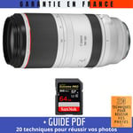 Canon RF 100-500mm f/4.5-7.1L IS USM + 1 SanDisk 64GB UHS-II 300 MB/s + Guide PDF '20 TECHNIQUES POUR RÉUSSIR VOS PHOTOS