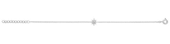 James Moore TH G2727 SILVER RHODIUM PLATED FINE STAR Jewellery
