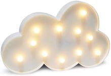 Cute 3D Star Moon Cloud LED Night Light Wall Lamp Baby Kids Bedroom Decor Gifts Light up Lights Standing Hanging Lamp Wedding Birthday Party Bar Wall Decoration Light