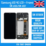 Samsung Galaxy A13 4G (SM-A135/A137) LCD Screen Display Touch Digitizer +Frame