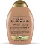 OGX Brazilian Keratin Smooth Conditioner for Dry Hair, 385Ml