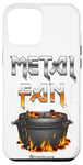 Coque pour iPhone 13 Pro Max Dutch Oven Design Metal Fan Dutch Oven