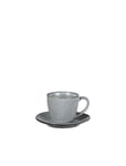 Kop M/Underkop 'Nordic Sea' Home Tableware Cups & Mugs Espresso Cups Blue Broste Copenhagen