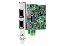 Hpe 332T - Nätverksadapter - Pcie 2.0 Låg Profil - Gigabit Ethernet X 2 - För Proliant Dl360e Gen8, Dl360p Gen8, Dl385p Gen8, Ml350e Gen8, Ml350p Gen8, Sl250s Gen8
