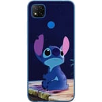 Xiaomi Redmi 9C NFC Genomskinligt Skal Stitch Stjärnor