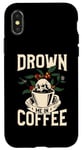 iPhone X/XS Funny Skeleton Coffee Brewer Barista Case