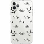 Apple Iphone 11 Pro Max Thin Case Brush Crown