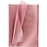 Rosa guld silkespapper Bulk 100 ark metallisk presentpapper Pa-idaa Rose Gold