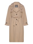 Carchloe Trenchcoat Single B.otw Beige ONLY Carmakoma