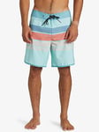 Quiksilver Mens Everyday Stripe 19 Inch Board Shorts - Off White, White, Size 28, Men