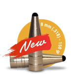 Fox Bullets Classic Hunter 8 mm (.318) - 150 gr, 50 ask: 8mm (9.7g/150gr)