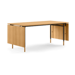 House of Finn Juhl Nyhavn Dining Table matbord med klaffar Ek-svarta ben