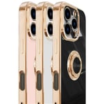 iPhone 11 - Skal med Mobilring - Mobilskal Vit