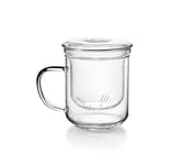IBILI Tea Cup with Sage Filter, 0.4 Litres, Borosilicate