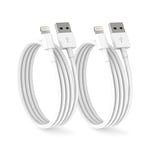 Iphone Charger Cord Lightning Cable (Apple Mfi Certified) 3Ft 2 Pack Fast Chargi