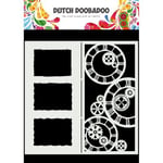 Dutch Doobadoo Schablon Slimline 20 cm - Clocks