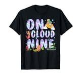 On Cloud Nine Mermaid 9th Happy Birthday 9 Years Old T-Shirt